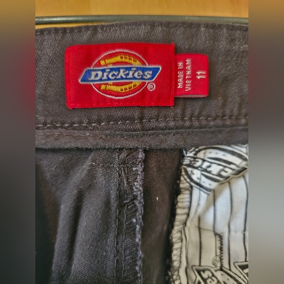 Dickies Girl Size 11 Slim Black - Picture 6 of 14